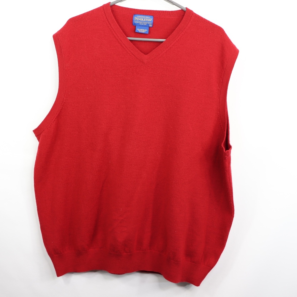 Pendleton Mens 2XL Merino Wool Sweater Vest